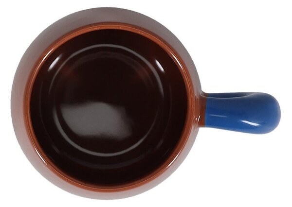 Tazza marrone scuro in new bone china 470 ml Coco – ONA