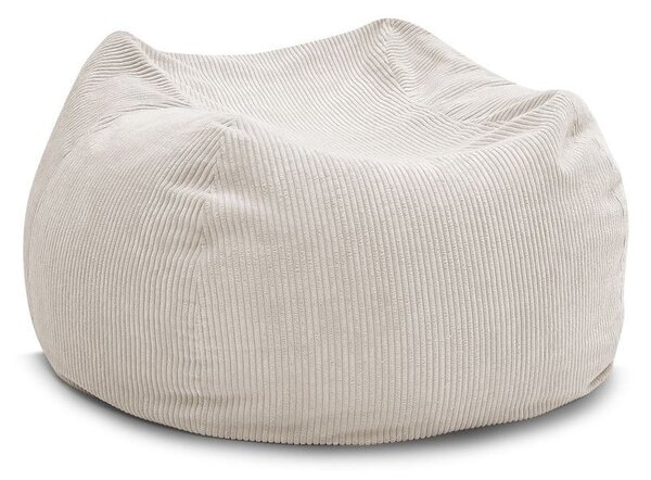 Puof a sacco color crema Voltaire – Bobochic Paris