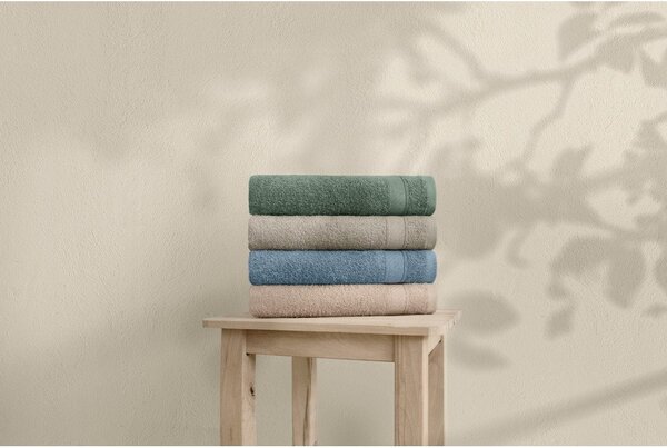 Set di asciugamani tipo terry in cotone 4 pz 50x90 cm – Foutastic