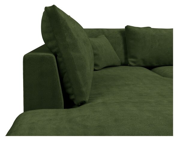 Divano angolare verde scuro (angolo sinistro) Comfy - Scandic