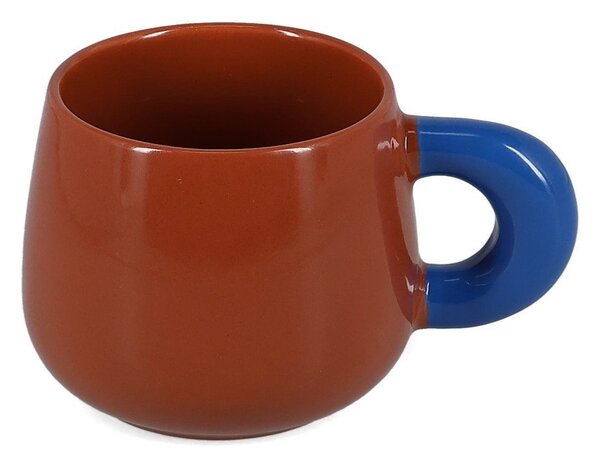 Tazza marrone scuro in new bone china 470 ml Coco – ONA