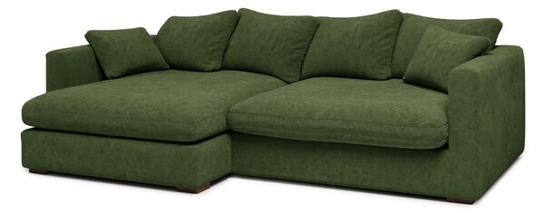 Divano angolare verde scuro (angolo sinistro) Comfy - Scandic