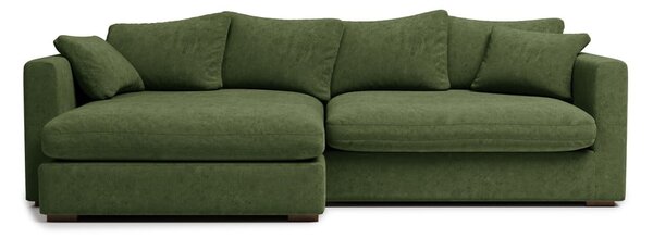 Divano angolare verde scuro (angolo sinistro) Comfy - Scandic