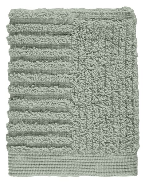 Asciugamano tipo terry verde in cotone 30x30 cm Classic – Zone