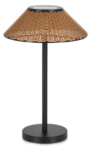 Lampada da Tavolo con Ricarica Solare Ø30x48 cm in Acciaio Kayan