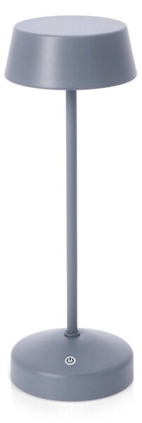 Lampada da Tavolo Ø11x33 cm in Metallo Esprit Blu