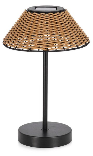 Lampada da Tavolo con Ricarica Solare Ø20x31 cm in Acciaio Kalyan