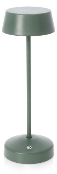 Lampada da Tavolo Ø11x33 cm in Metallo Esprit Verde