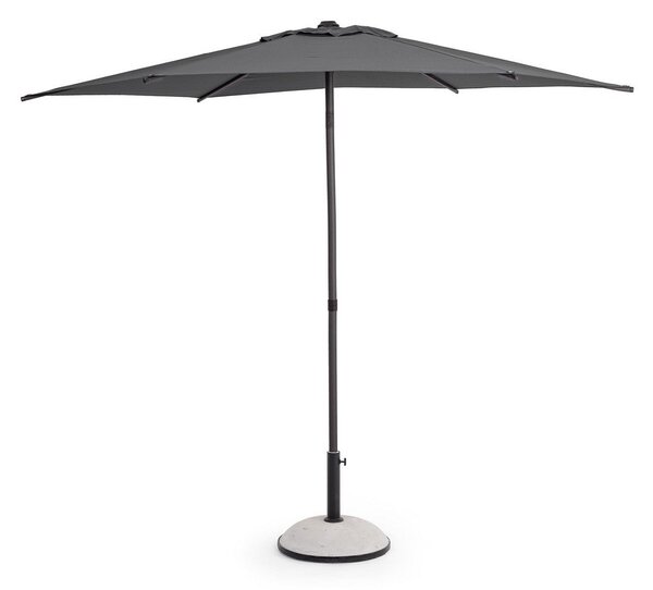 Ombrellone da Giardino Ø270x220 cm in Acciaio Samba Grigio