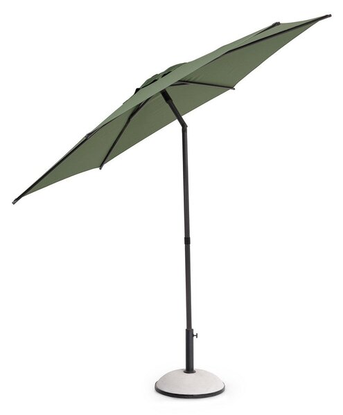 Ombrellone da Giardino Ø270x220 cm in Acciaio Samba Olive