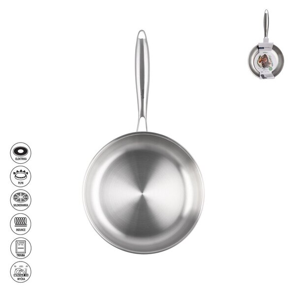 Padella in acciaio inox ø 20 cm Steela – Orion