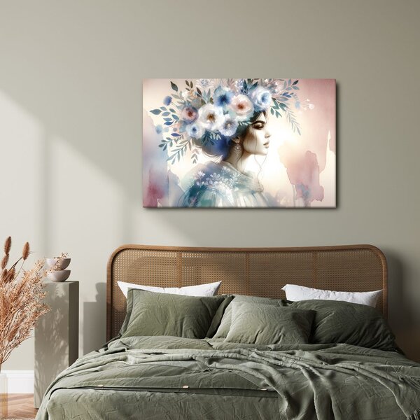 Quadro su tela – Eleganza floreale romantica