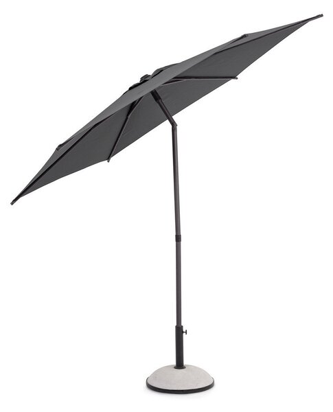 Ombrellone da Giardino Ø270x220 cm in Acciaio Samba Grigio