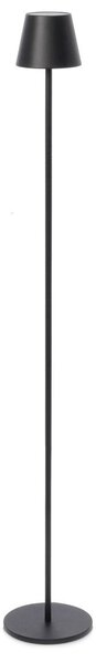 Lampada da Terra a Led Ø17x115 cm in Metallo Etna Nera