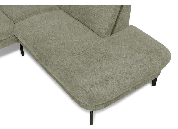 Divano angolare verde chiaro (angolo destro) Gomero - Scandic