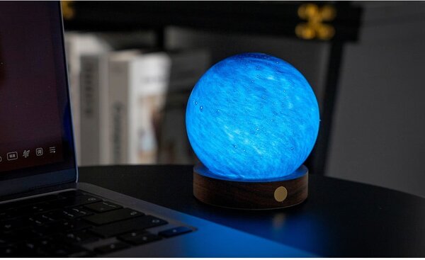 Decorazione luminosa colore naturale scuro con ricarica USB ø 8 cm Galaxy Breeze – Gingko