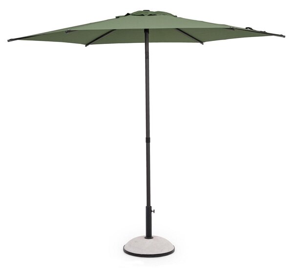 Ombrellone da Giardino Ø270x220 cm in Acciaio Samba Olive