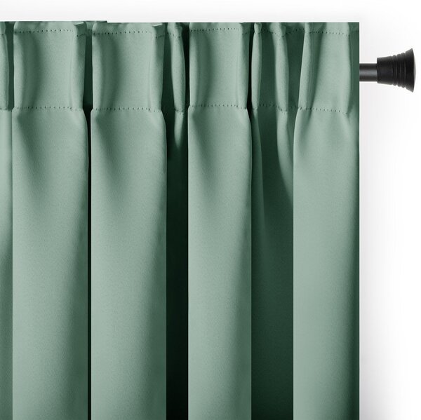 Tenda parzialmente oscurante color menta 140x175 cm Kierra – Restilo
