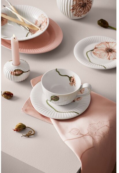 Tazzina bianca in porcellana 380 ml Hammershøi Poppy – Kähler Design