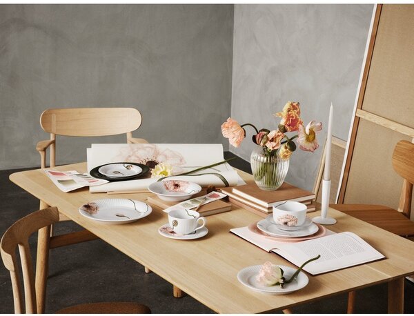 Tazzina bianca in porcellana 380 ml Hammershøi Poppy – Kähler Design
