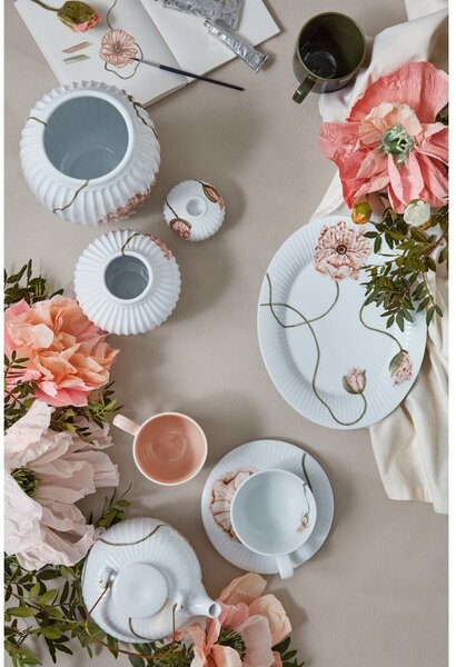 Tazzina bianca in porcellana 380 ml Hammershøi Poppy – Kähler Design