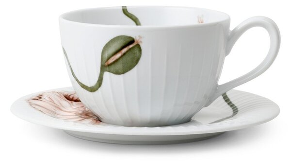 Tazzina bianca in porcellana 380 ml Hammershøi Poppy – Kähler Design
