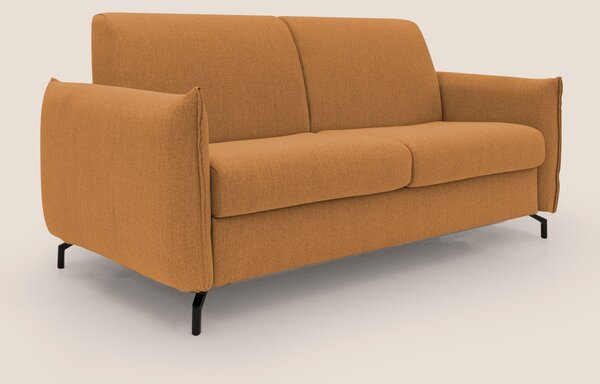 Scarlet divano letto in tessuto misto cotone impermeabile T19 arancio