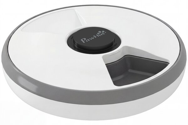 PawHut Distributore Automatico Cibo Gatti e Cani con Timer e Display LED, 1-6 Pasti al Giorno, per Cibo Secco e Umido | Aosom Italy