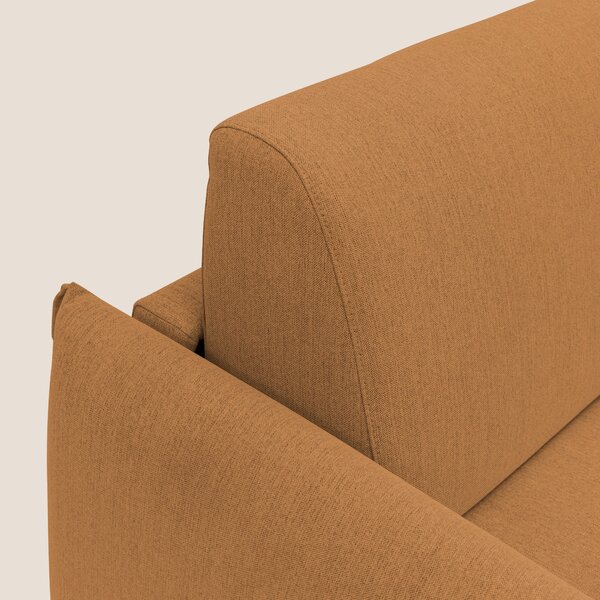 Scarlet divano letto in tessuto misto cotone impermeabile T19 arancio