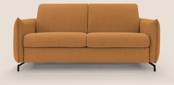 Scarlet divano letto in tessuto misto cotone impermeabile T19 arancio