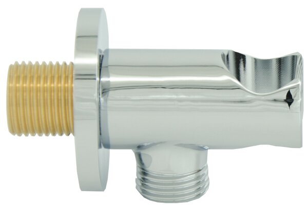 Presa D'acqua Supporto Doccetta Ø 50x59 cm in Acciaio Inox Cordoba T