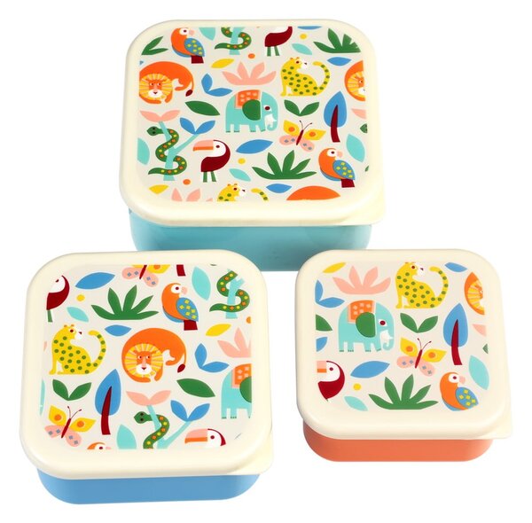 Portapranzo per bambini 3 pz Wild Wonders – Rex London