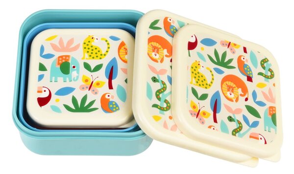 Portapranzo per bambini 3 pz Wild Wonders – Rex London