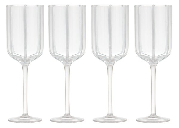 Set di bicchieri da vino 4 pz 350 ml Stripe – Ladelle