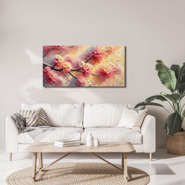 Quadro su tela – Fiori romantici su ramo