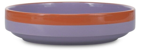 Ciotolina arancione/viola in gres 1,2 l Duo – ONA