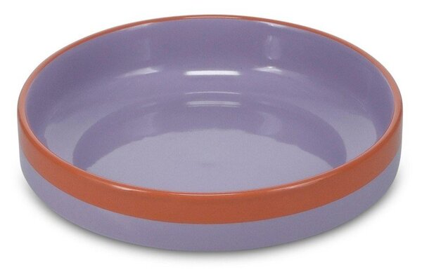 Ciotolina arancione/viola in gres 1,2 l Duo – ONA