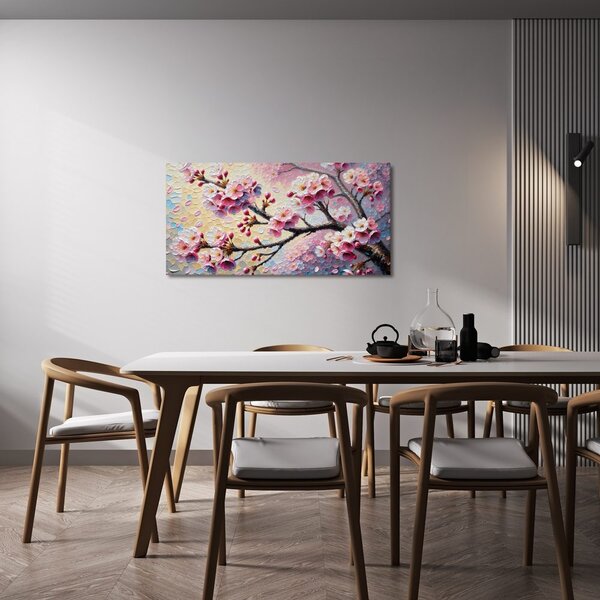 Quadro su tela – Ramo di ciliegio in fiore