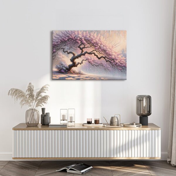 Quadro su tela – Albero della vita fiorito