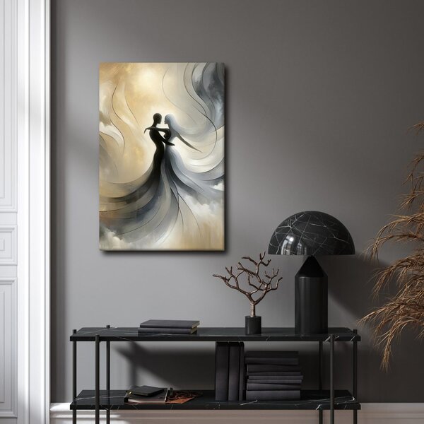 Quadro su tela – Danza di luce e ombra