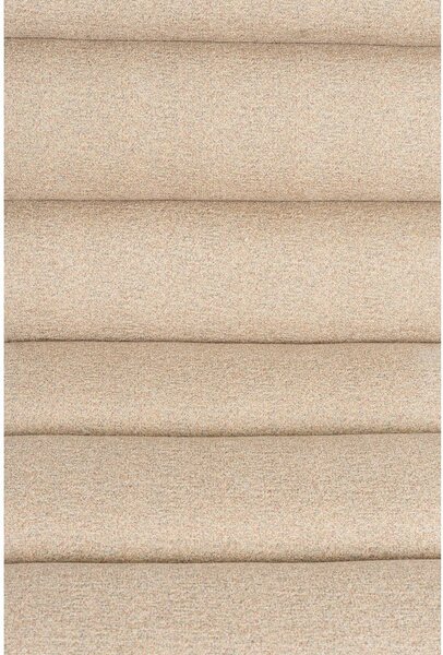 Poltrona beige con rivestimento in bouclé Fern – Dutchbone