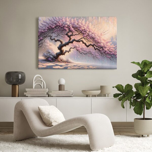 Quadro su tela – Albero della vita fiorito
