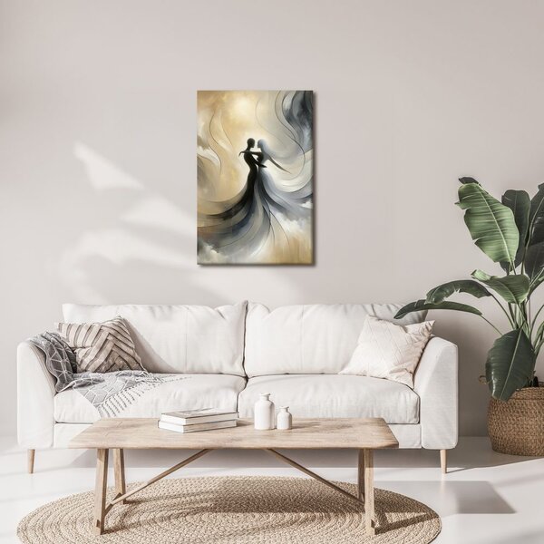 Quadro su tela – Danza di luce e ombra