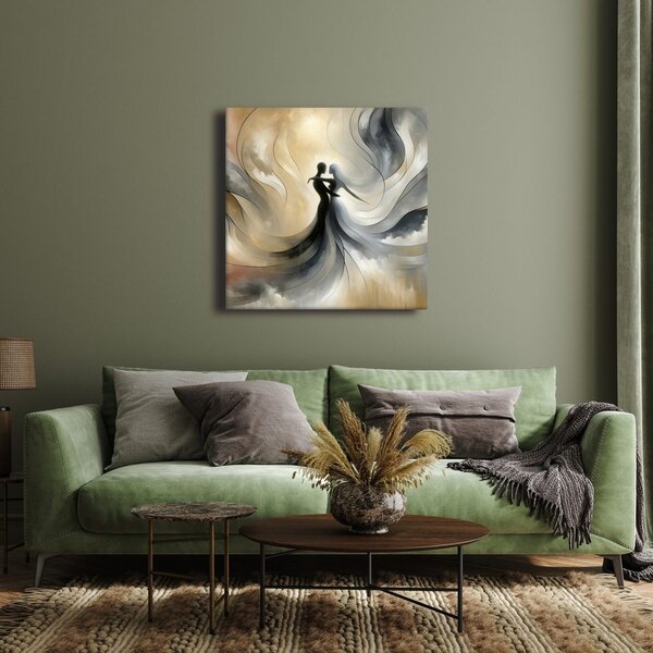 Quadro su tela – Elegante danza nella nebbia