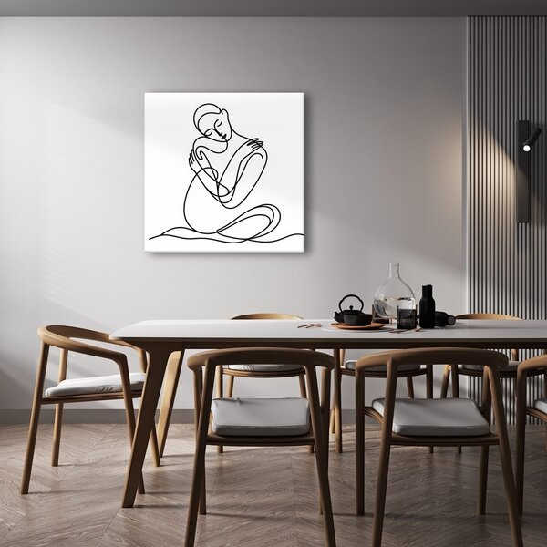 Quadro su tela – Bellezza delicata nel minimalismo