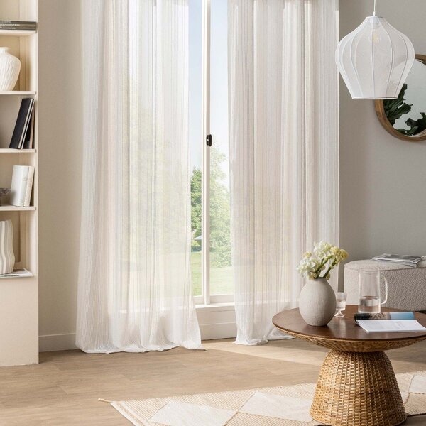 Tenda bianca 140x260 cm Zaho – douceur d'intérieur