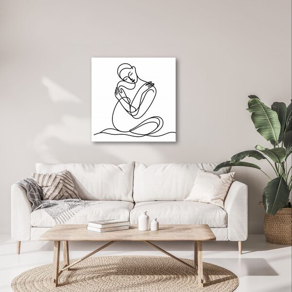 Quadro su tela – Bellezza delicata nel minimalismo