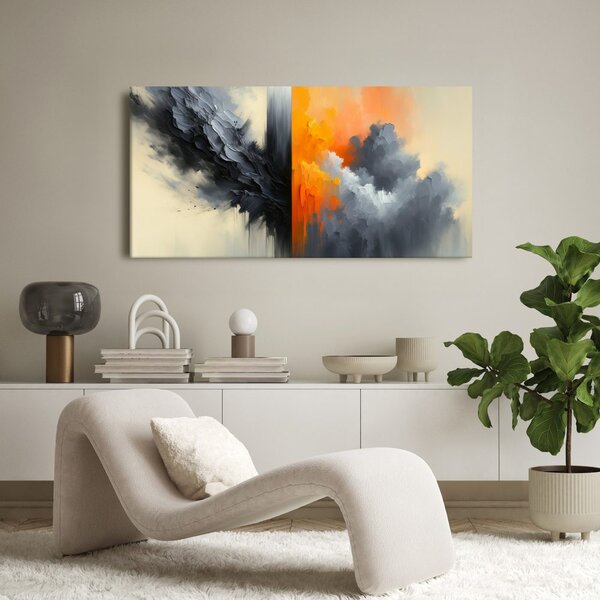 Quadro su tela – Contrasto dinamico degli elementi