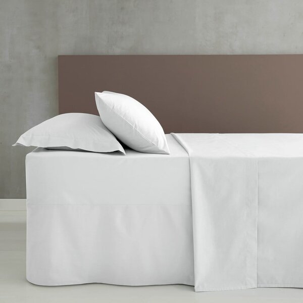 Lenzuolo con angoli bianco in percalle 90x190 cm Easy Iron Percale – Catherine Lansfield