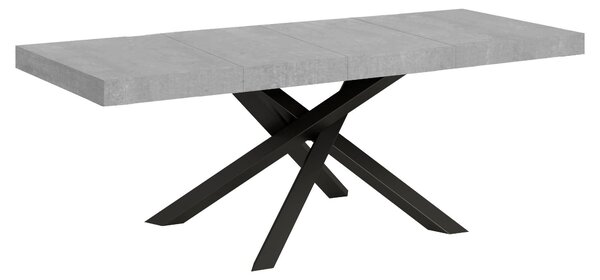 Tavolo Allungabile 160/264x90x77 cm Volantis Premium Cemento